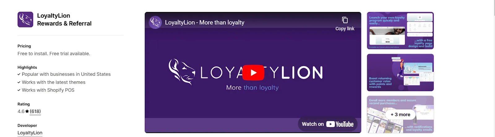 LoyaltyLion Rewards & Referral